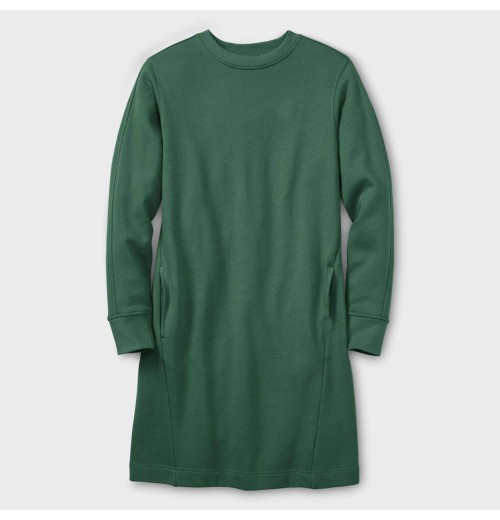 Oversized Women's Sweatshirt Dress - Comfortable and Fashionable Hoodie Dress with Pockets, Ideal for Casual Wear