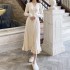 New Elegant Dresses Long-sleeved Short French Tight Knitted Dress For Women